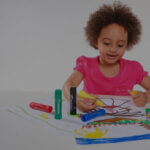 Image of a child playing with a Trends toy product for Amazon campaign