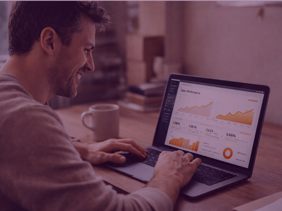 Amazon Deal Event Sales Performance - Venture Forge Business owner reviewing strong sales performance on a laptop during an Amazon deal event